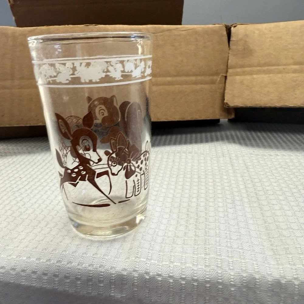Lot 20 Vintage Kraft Cheese Swanky Swigs Glasses Owens Original Box (2) Juice Sm